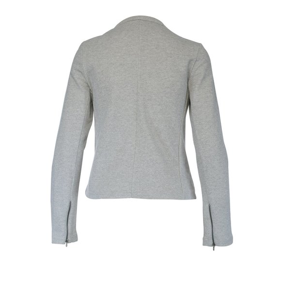 Washable Leather Cardigan by Majestic Paris - Picture 3 of 3